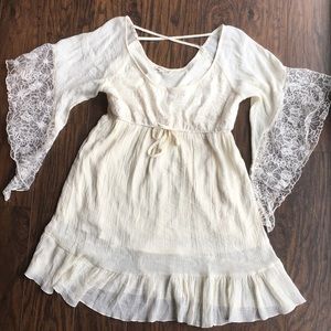 Boho Cream Top